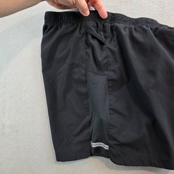 Brooks Men's Sherpa 5" Running Shorts Black Lightweight Mesh Pockets Wicking XL - Picture 4 of 15
